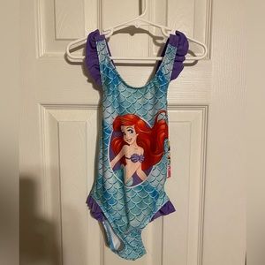 Toddlers one piece little mermaid swimsuit